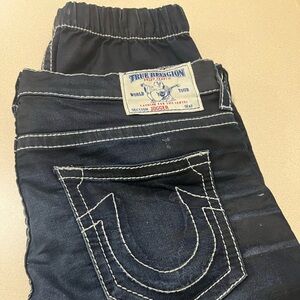 Classic True Religion Navy Jogger style Pants